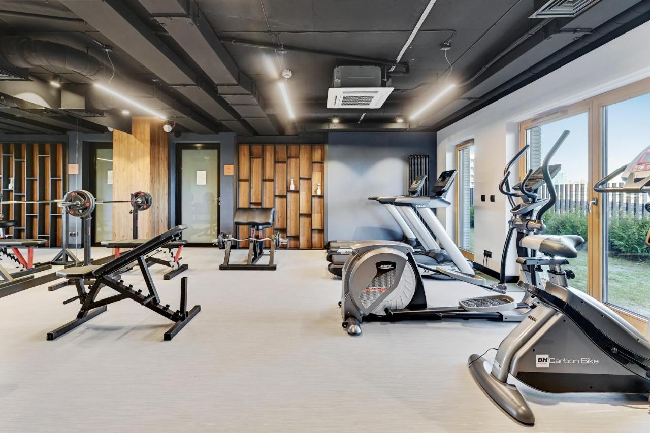 Nadmotlawie Riverside - Sauna, Gym & Parking By Downtown Apartments Gdańsk Eksteriør billede