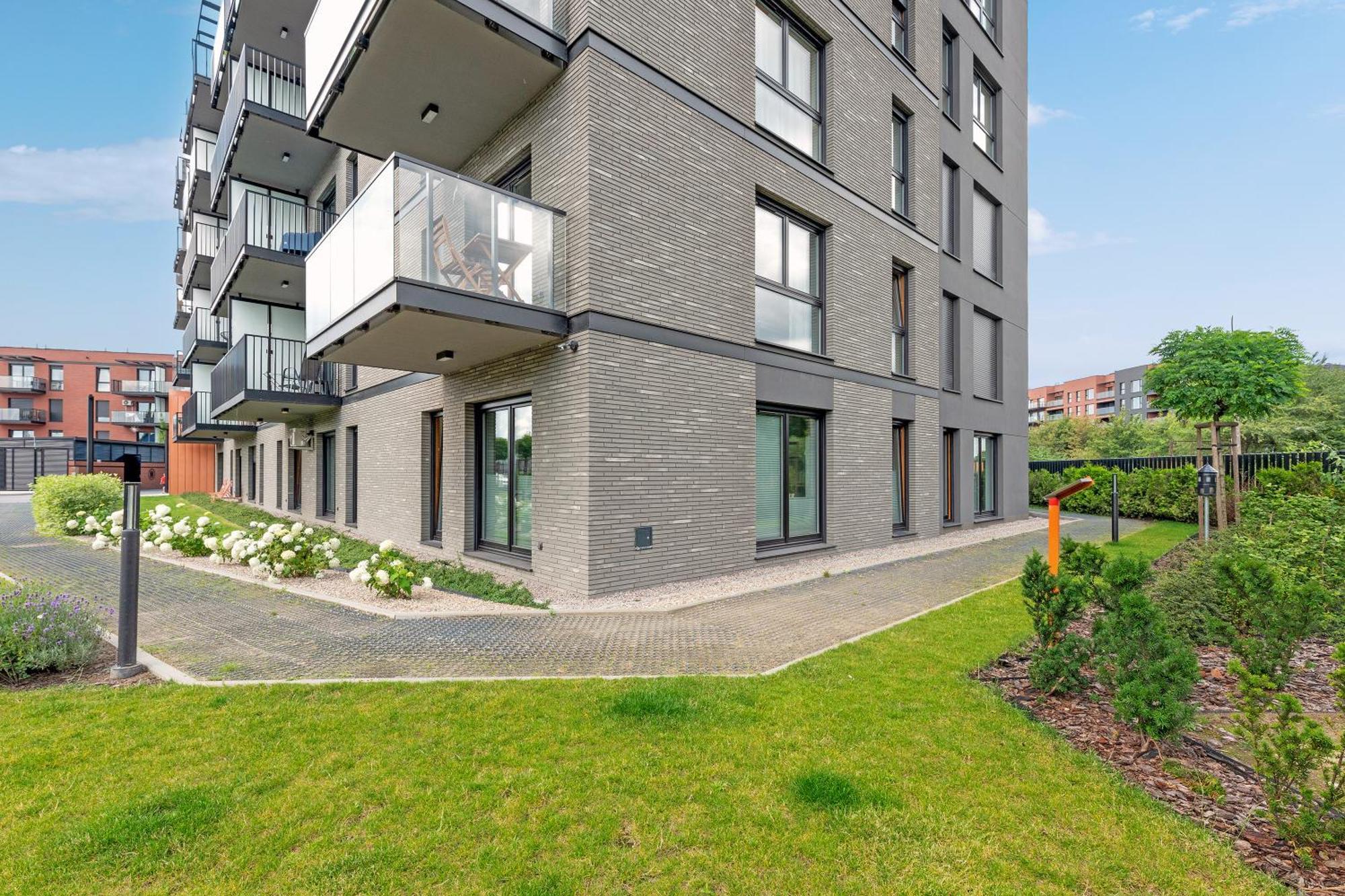 Nadmotlawie Riverside - Sauna, Gym & Parking By Downtown Apartments Gdańsk Eksteriør billede