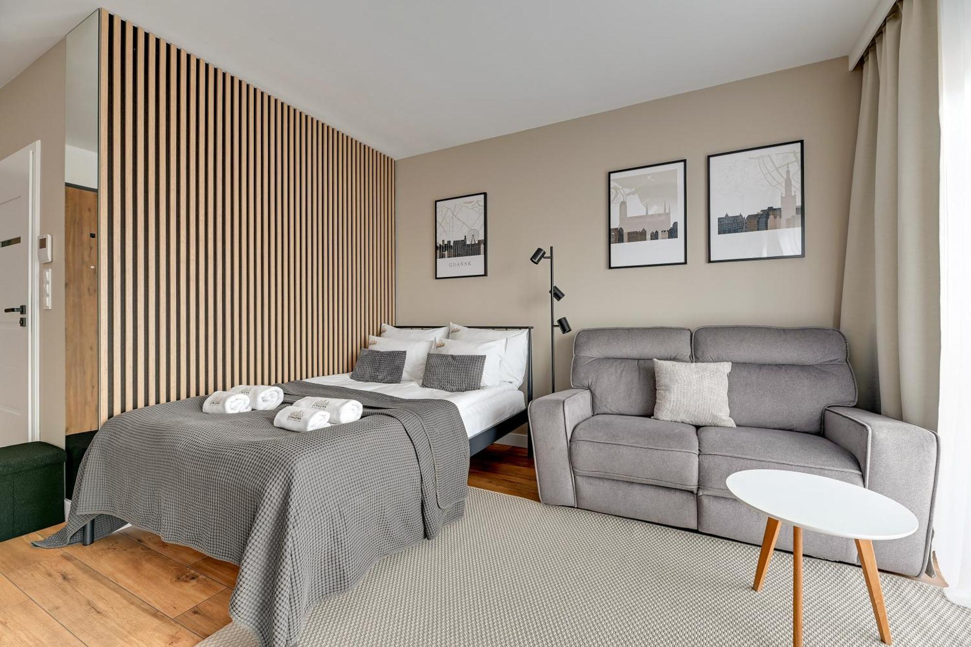 Nadmotlawie Riverside - Sauna, Gym & Parking By Downtown Apartments Gdańsk Eksteriør billede